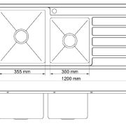 Standard kitchen sinks