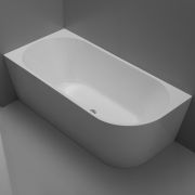 Back to wall bath tubs – Corner